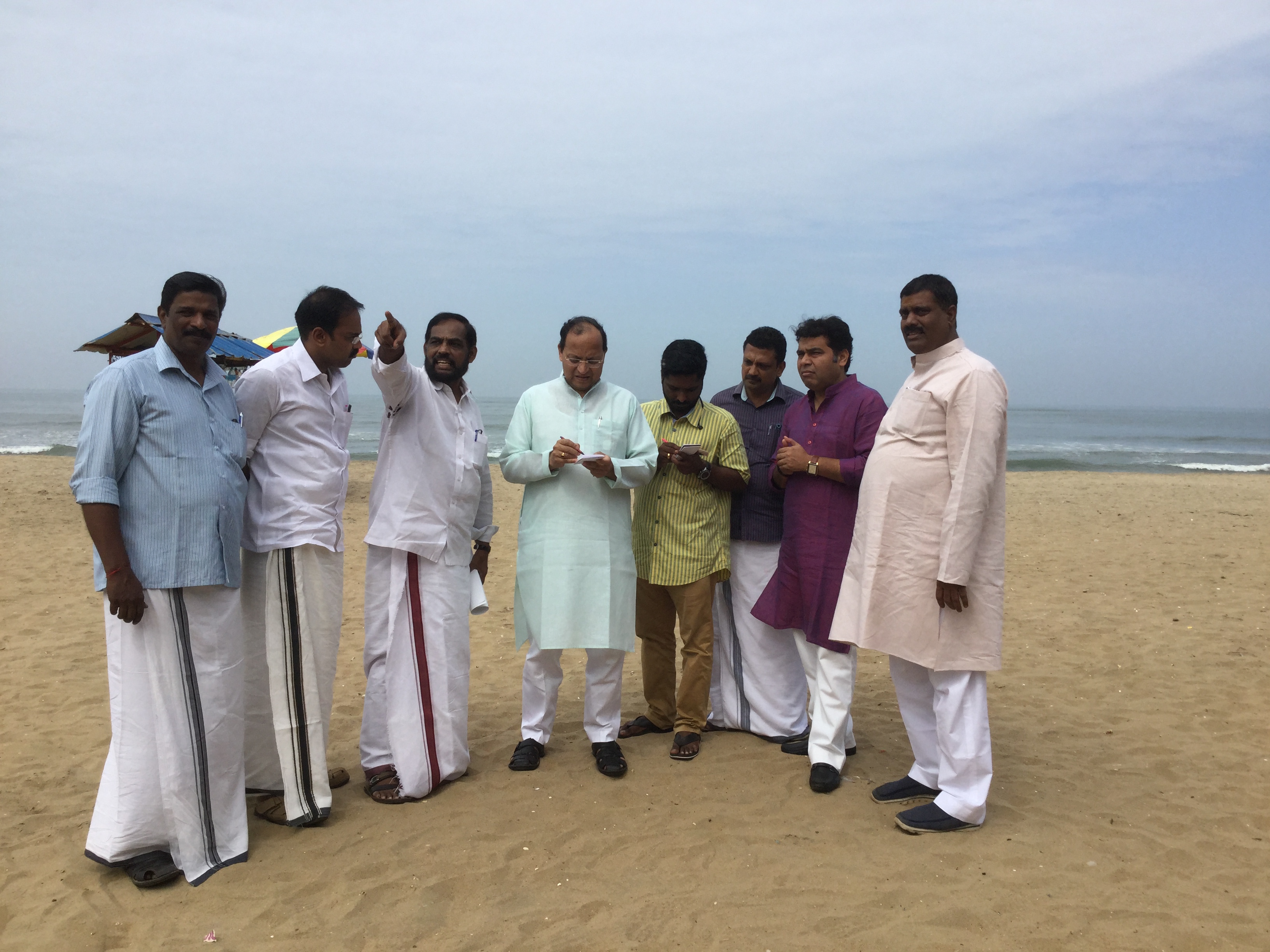 Arun Singh Planning Prime Minister Rally at Kozhikode